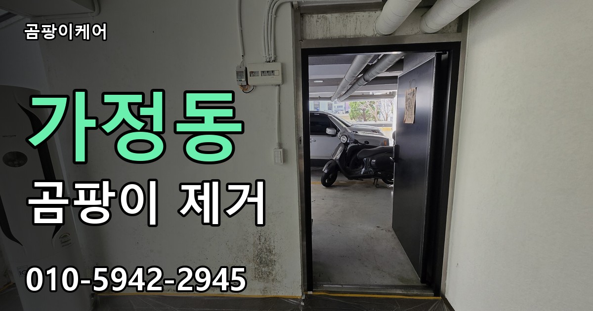 가정동 곰팡이 제거 - 곰팡이케어 실제 시공 현장