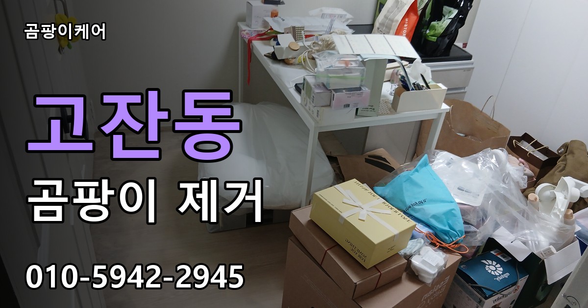 고잔동 곰팡이 제거 - 곰팡이케어 실제 시공 현장
