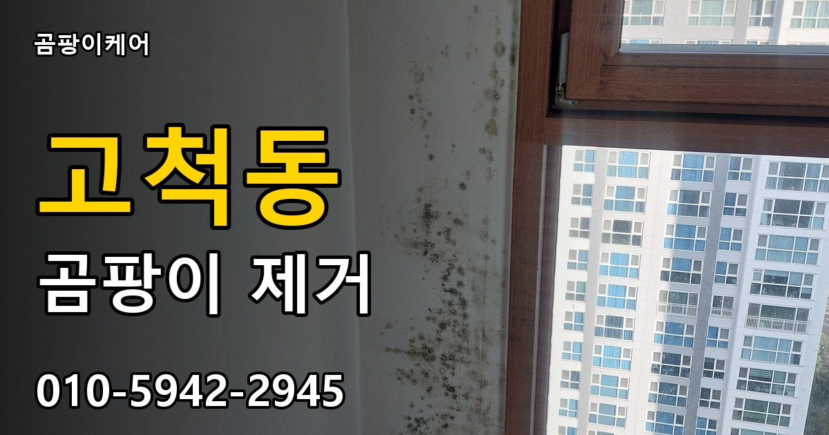 고척동 곰팡이 제거 - 곰팡이케어 실제 시공 현장