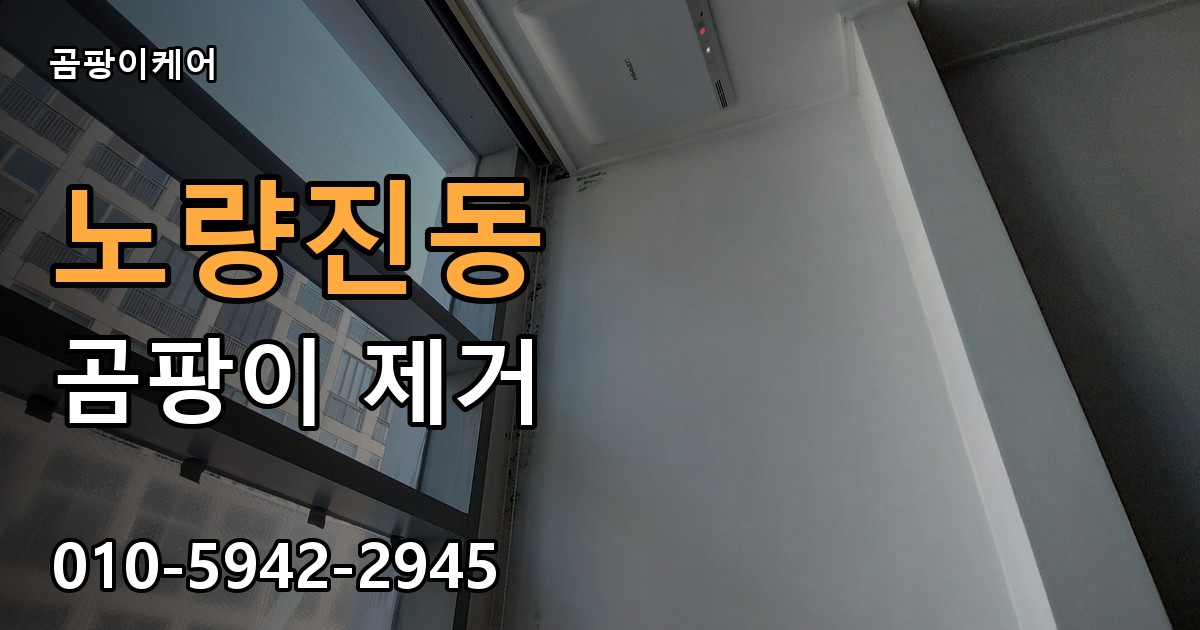 노량진동 곰팡이 제거 - 곰팡이케어 실제 시공 현장