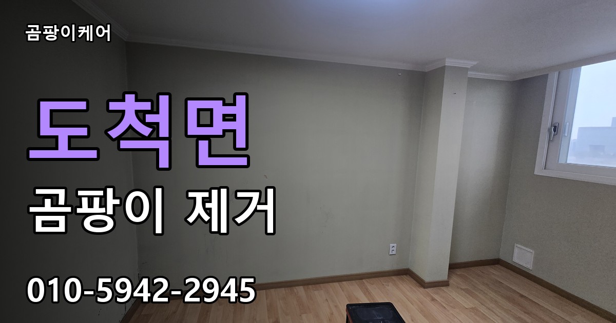 도척면 곰팡이 제거 - 곰팡이케어 실제 시공 현장