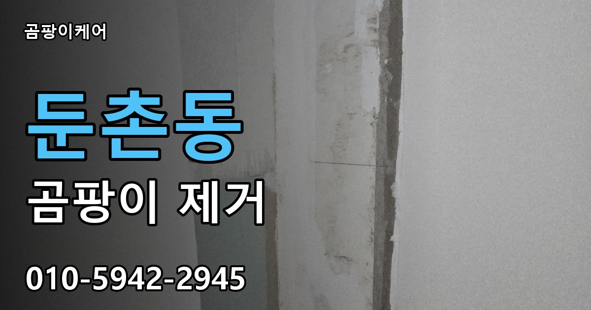 둔촌동 곰팡이 제거 - 곰팡이케어 실제 시공 현장