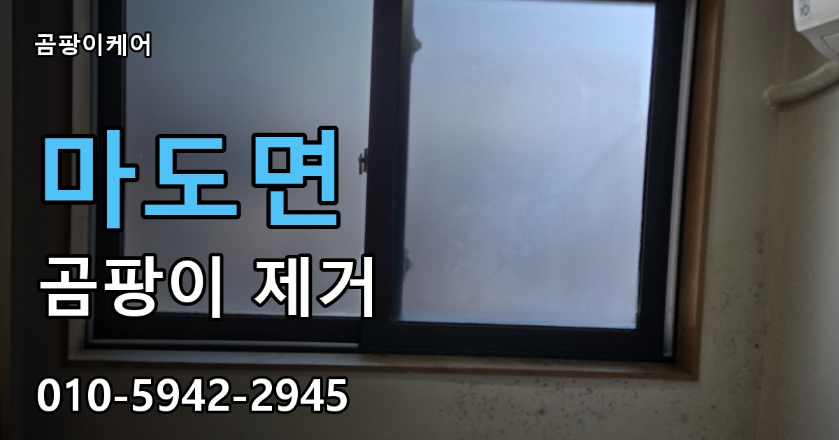 마도면 곰팡이 제거 - 곰팡이케어 실제 시공 현장