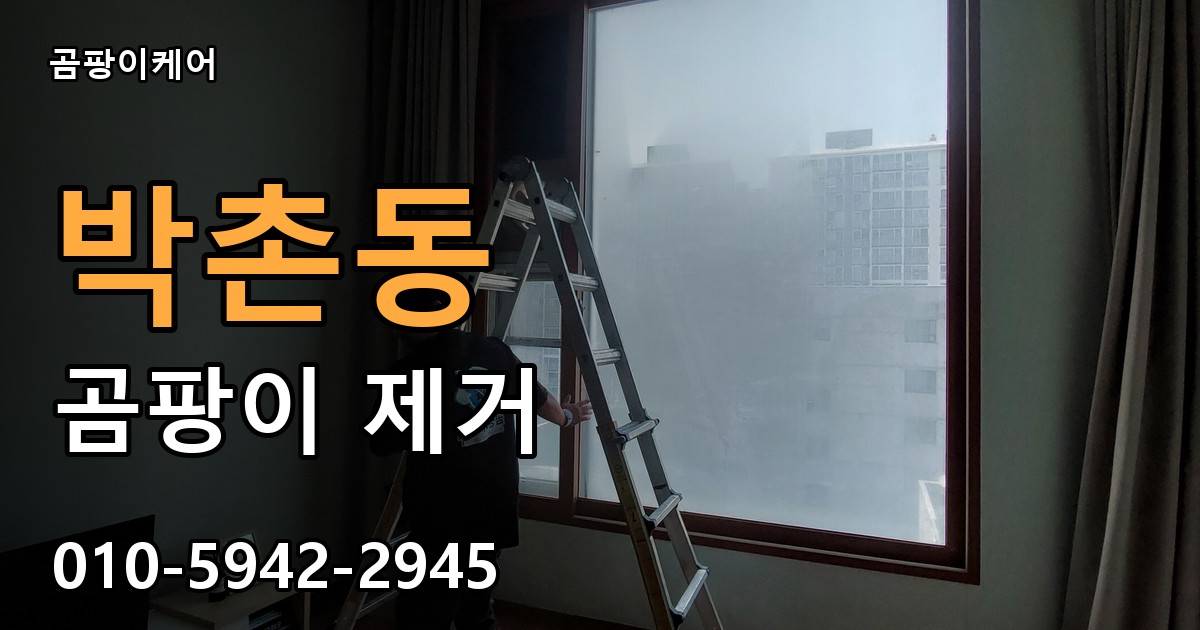박촌동 곰팡이 제거 - 곰팡이케어 실제 시공 현장