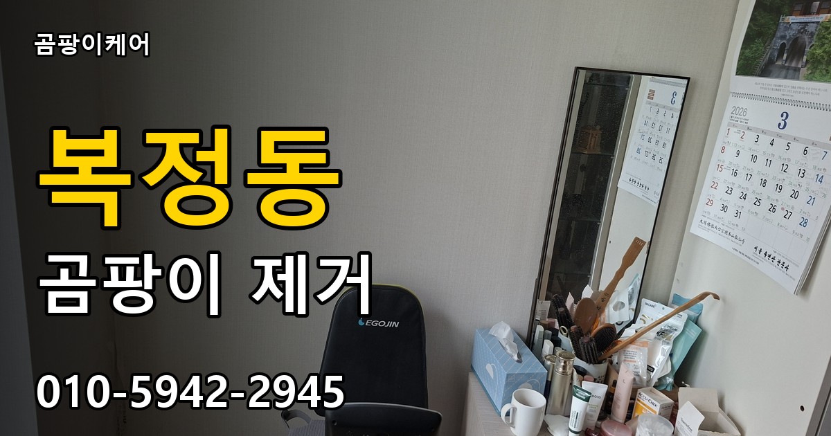 복정동 곰팡이 제거 - 곰팡이케어 실제 시공 현장