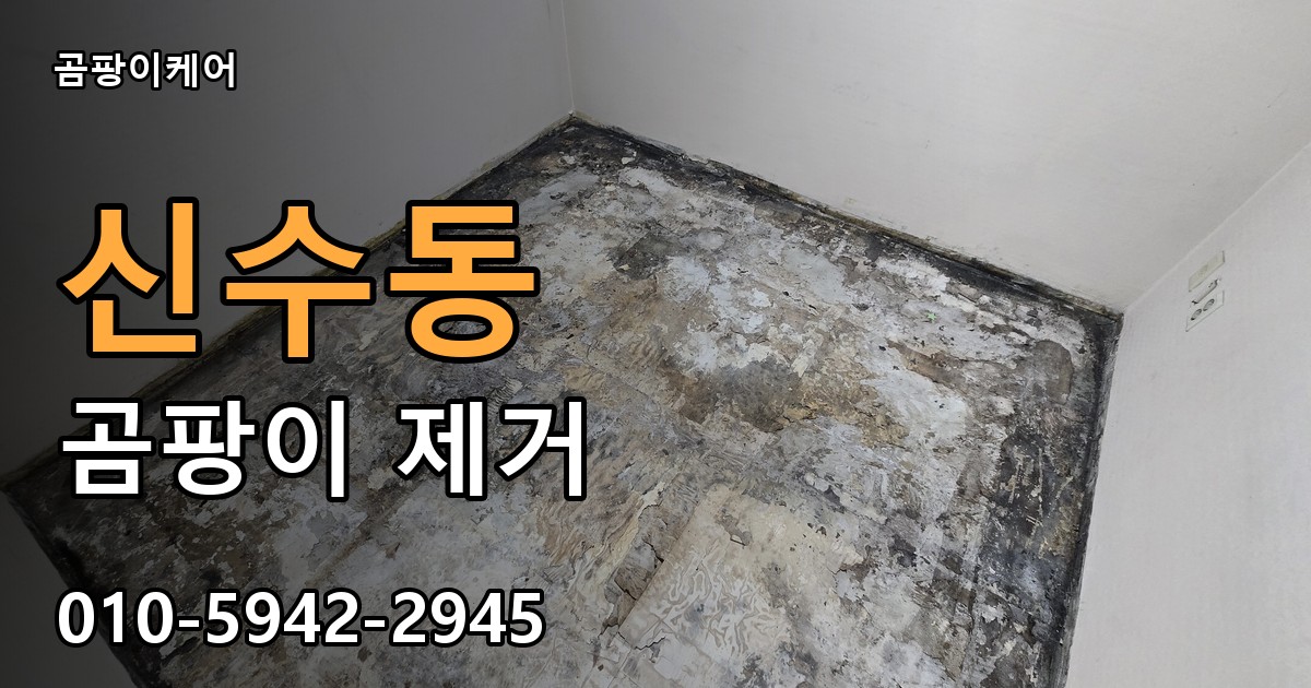 신수동 곰팡이 제거 - 곰팡이케어 실제 시공 현장