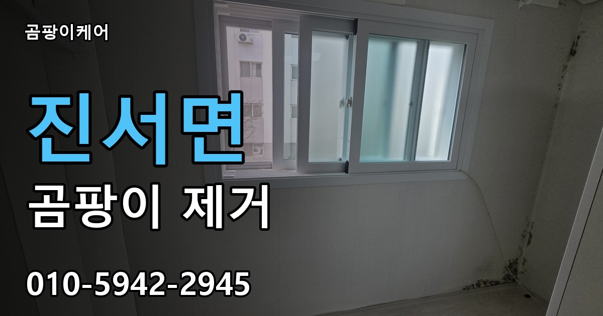 진서면 곰팡이 제거 - 곰팡이케어 실제 시공 현장
