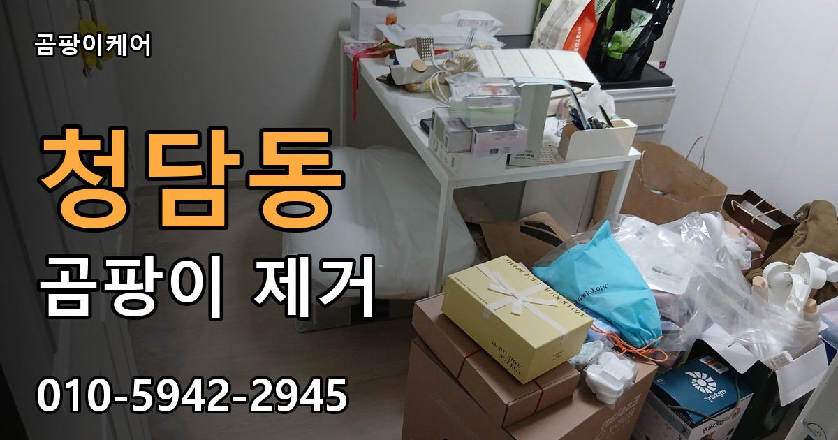 청담동 곰팡이 제거 - 곰팡이케어 실제 시공 현장