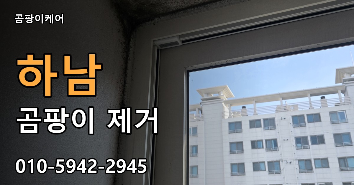 하남 곰팡이 제거 - 곰팡이케어 실제 시공 현장