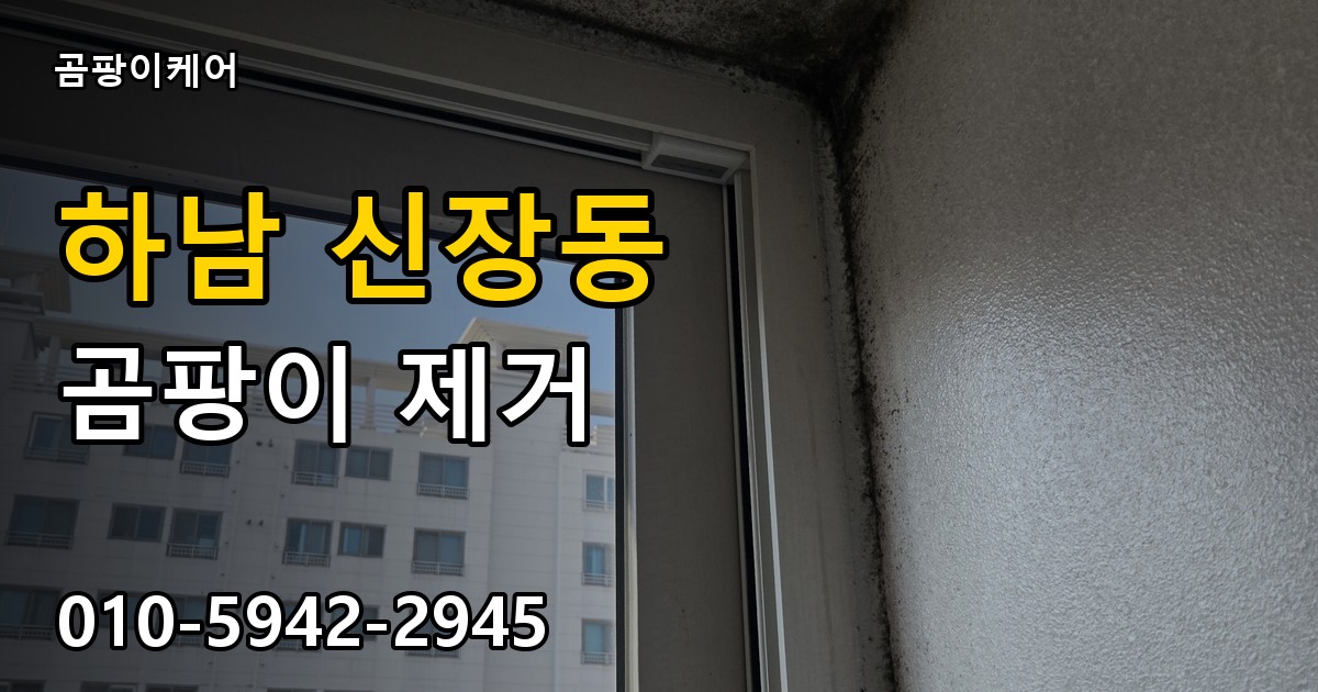 하남 신장동 곰팡이 제거 - 곰팡이케어 실제 시공 현장