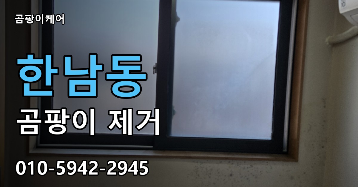 한남동 곰팡이 제거 - 곰팡이케어 실제 시공 현장