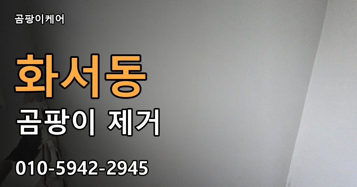 화서동 곰팡이 제거 - 곰팡이케어 실제 시공 현장