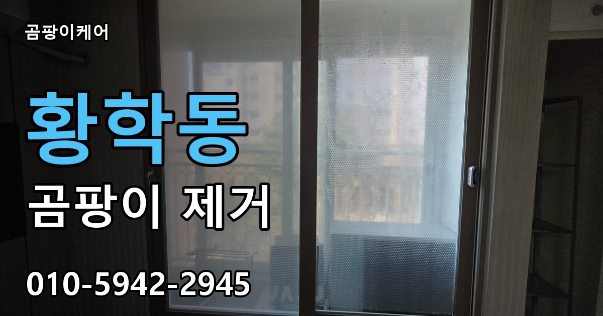 황학동 곰팡이 제거 - 곰팡이케어 실제 시공 현장